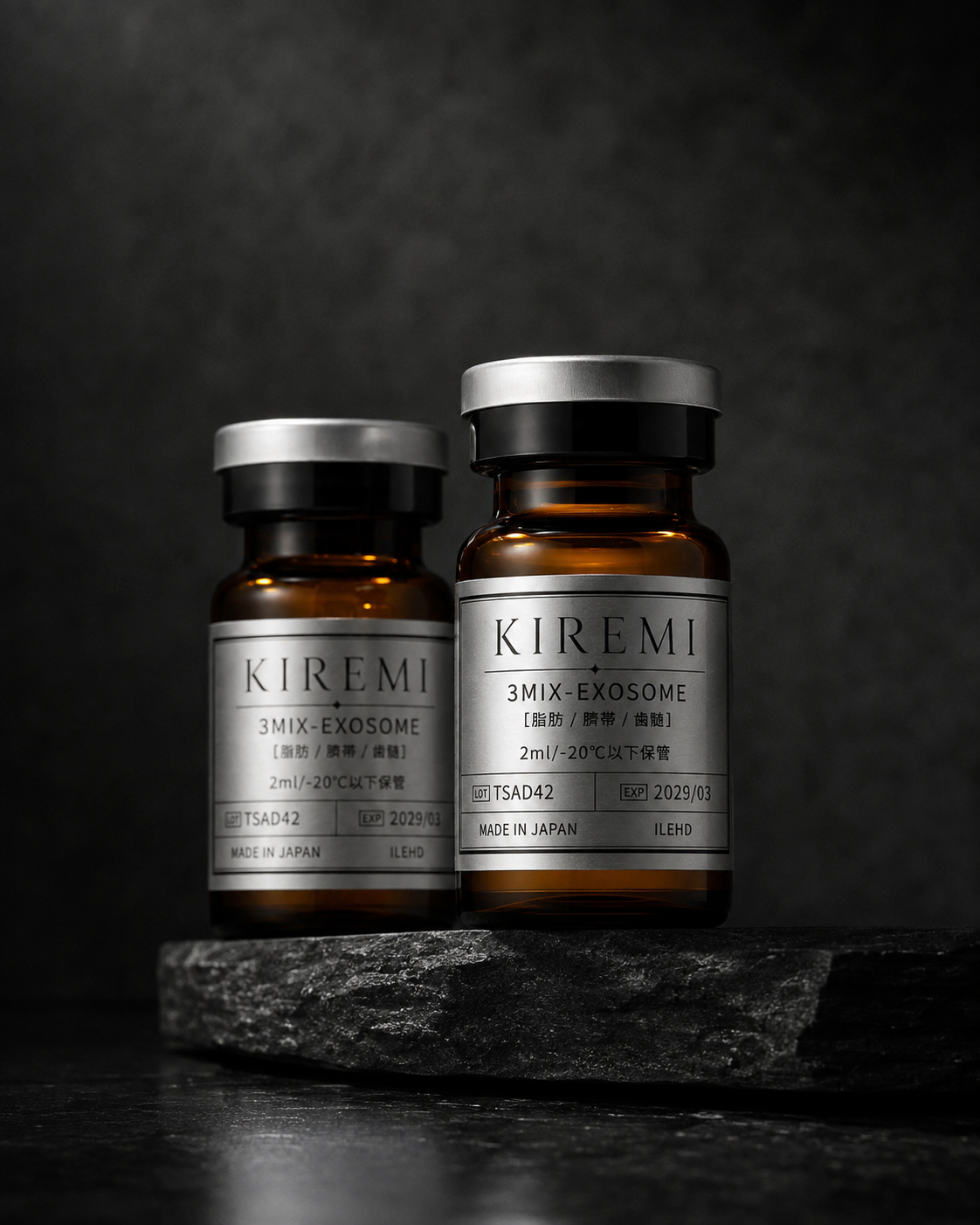 KIREMI 3MIX-EXOSOME のバイアル